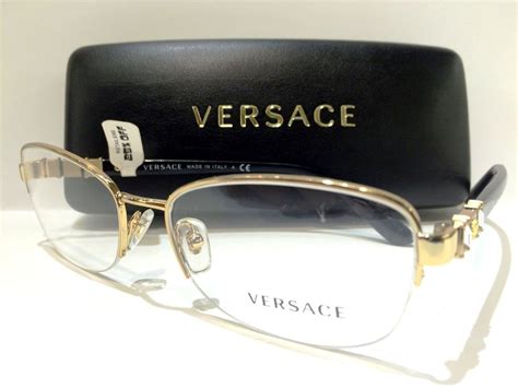 versace glasses on men|Versace gold frame glasses men's.